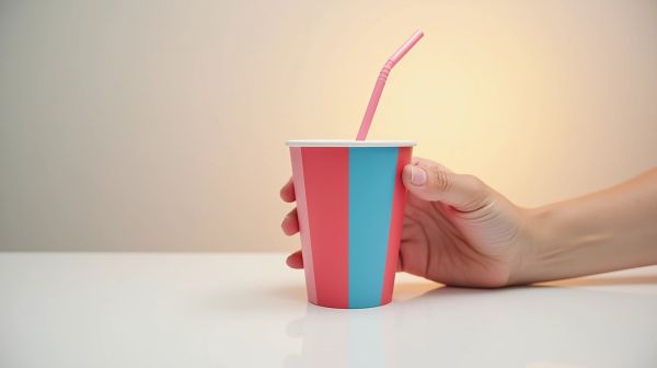 Say goodbye to messy spills with durable cups with straws